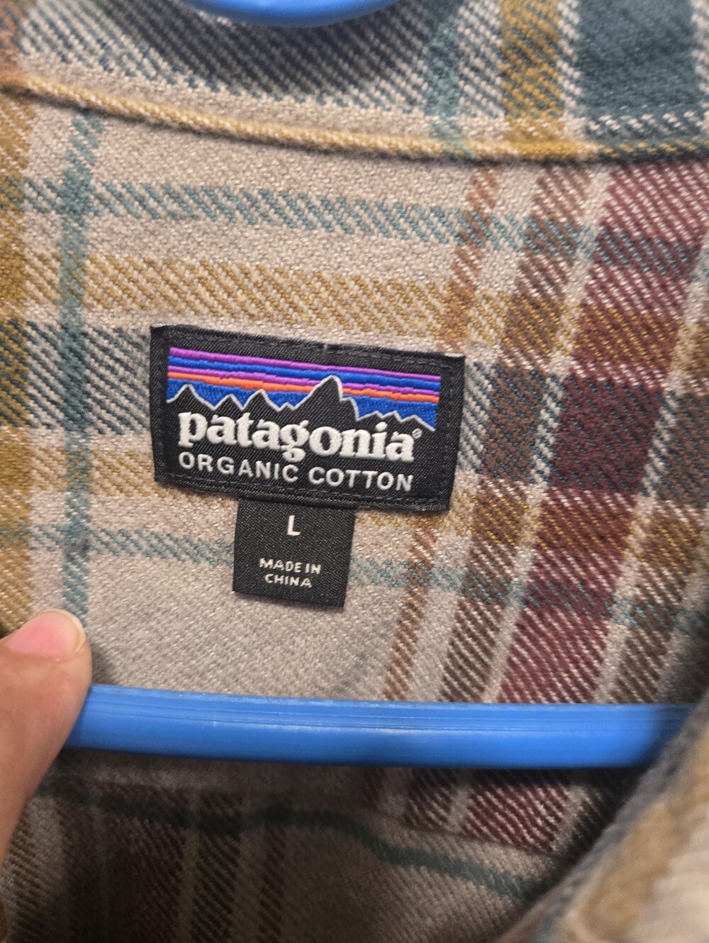 Patagonia Flannel Shirt Size L - Picture 3 of 6